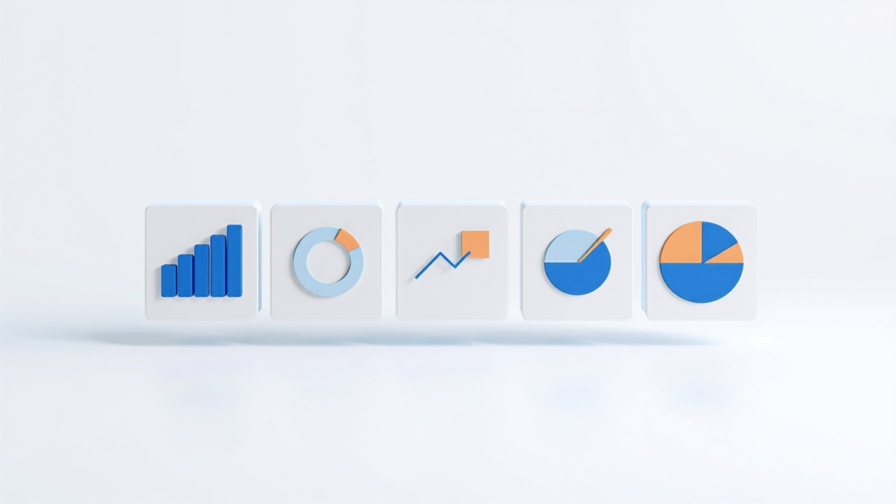 SEOで見るべき5つの指標を並べたイメージ